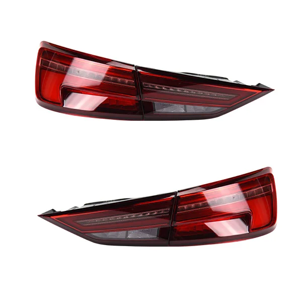 Taillight 4 шт. автомобильный Стайлинг для Audi A3 задний светильник s- для a3 светодиодный задний фонарь+ сигнал поворота+ тормоз+ задний светодиодный светильник - Цвет: Taillight