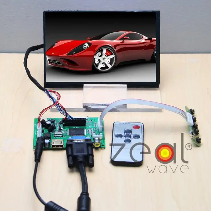Плата контроллера (HDMI + VGA 2AV) N070ICG LD1 LD3 LD4 7 дюймов TFT 1280*800 IPS ЖК дисплей|board board|display