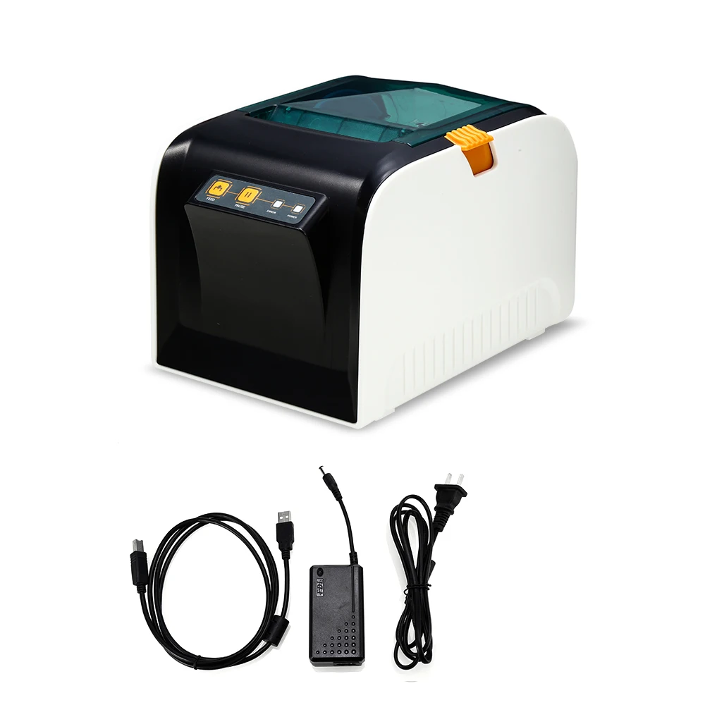 GOOJPRT JP 3100TU Термопринтер для печати этикеток 80 мм машинка с USB Serial Порты и разъёмы