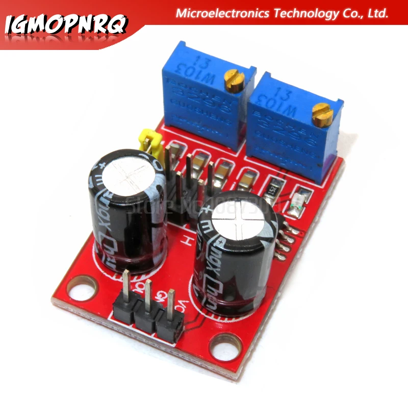

5pcs NE555 Pulse Frequency Duty Cycle Adjustable Module Square Wave Signal Generator
