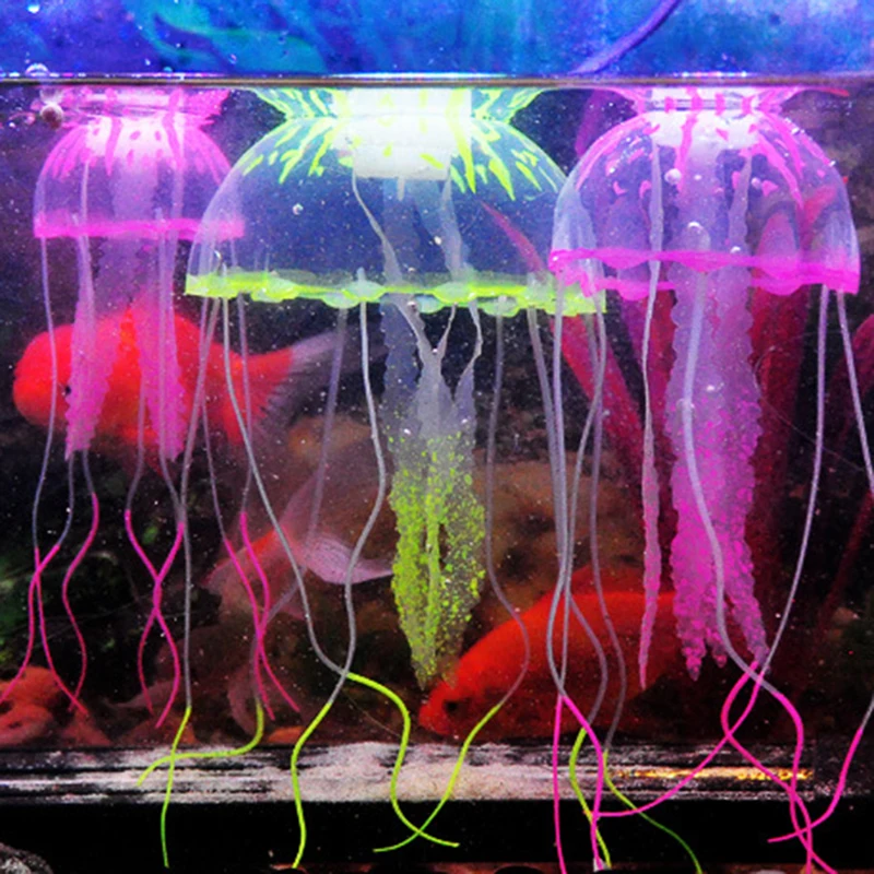 1 шт. декоративная Медуза для аквариума|decorative decorative|decorative home decordecoration fish tank |