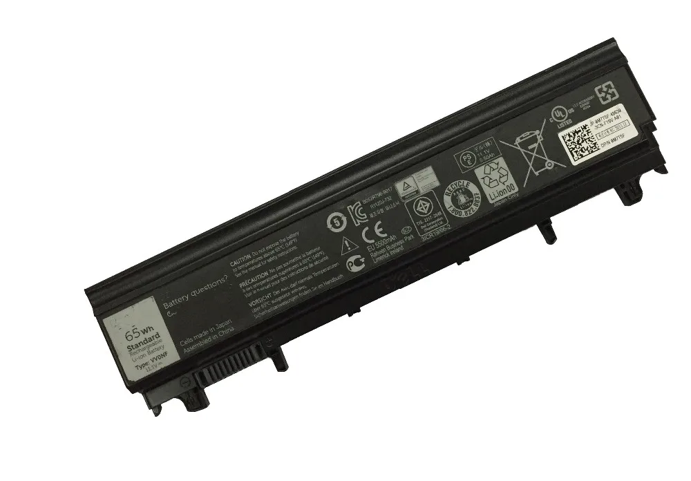 65Wh аккумулятор для ноутбука Dell Latitude E5440 E5540 VVONF 451-BBIE 970V9 9TJ2J WGCW6