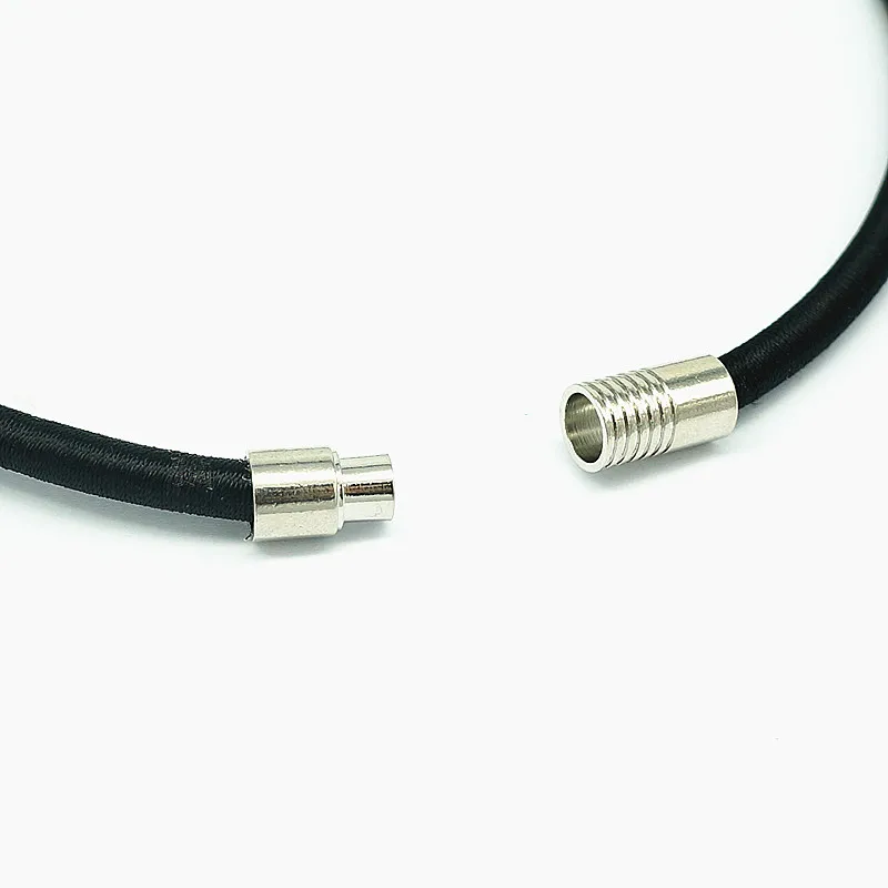DJ0096 Красота Красочные Веревка кнопки ошейники 45 см Магнит пряжка fit DIY 18 мм кнопки jewlery