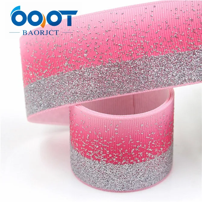 I-19414-999 OOOT BAORJCT I-19414-997, 1-1/", 10 ярдов градиентная вспышка печатные корсажные ленты, ленты ремесла лук кепки аксессуары и украшения - Цвет: I-19414-999