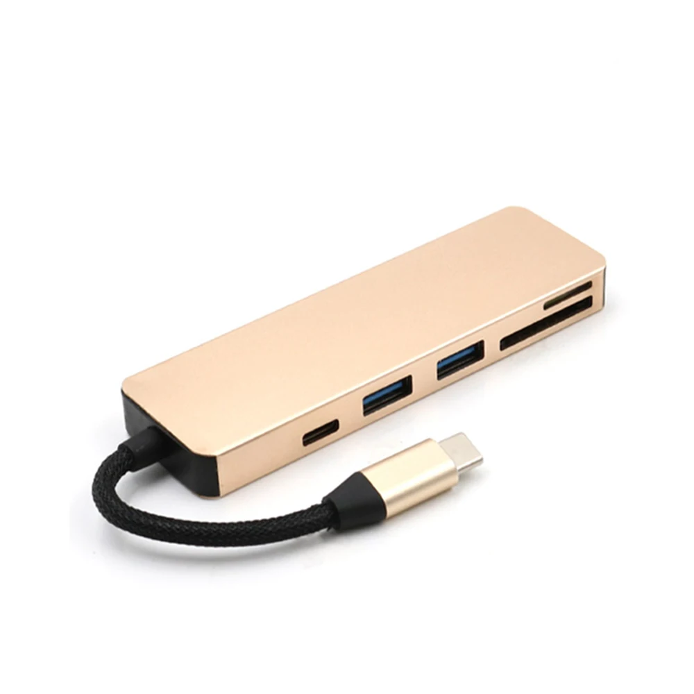 1 шт. 5 в Тип C OTG 2 USB 3 0 Порты для концентратора SD/TF Multi карты Combo ПК MacBook Мобильные