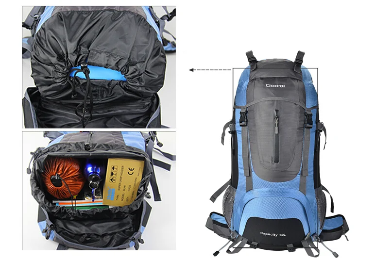 Горячая Распродажа, брендовые рюкзаки 60 л, мужской женский рюкзак Mochila, рюкзаки для мужчин и женщин, высокое качество, водонепроницаемые, 45л, дорожные сумки