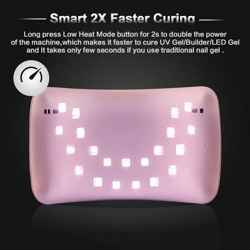 48W Nails Dryer SUNUV LED UV Lamps Gel Polish Manicure Machines For All Lamp With Digital Display Infrared Sensor Timer | Красота и
