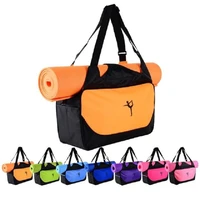 multi function yoga backpack yoga bag gym mat bag waterproof yoga pilate mat case bag carriers for 6 10mm yoga mat not including
