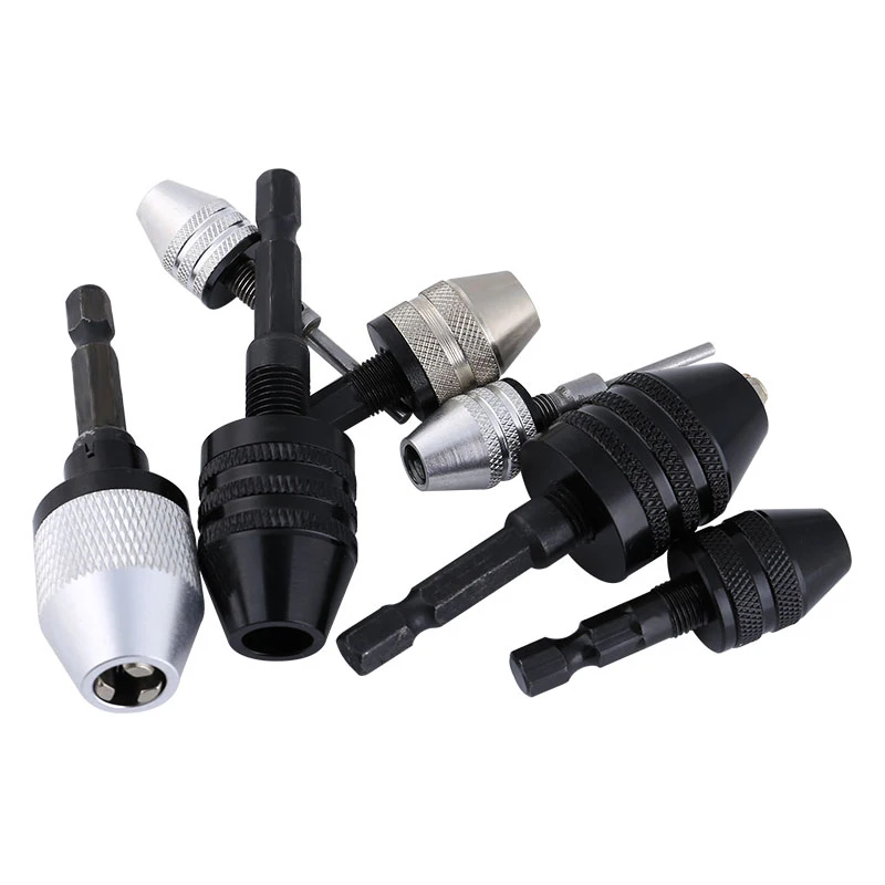 New Hot 1/4 Inch Keyless Drill Bit Chuck Quick Change Adapter Converter Hex Shank | Инструменты
