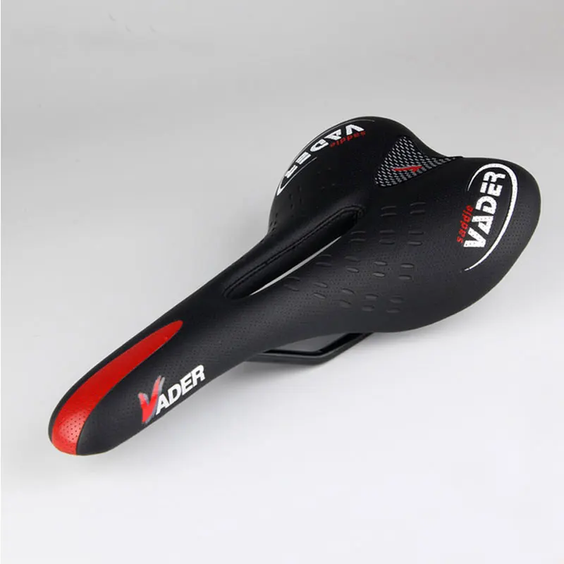 

White Black Bicycle Saddle MTB Mountain Road Breathable Bike Seat Women Men Waterproof PU Leather Comfort Bicycle Bike Saddle