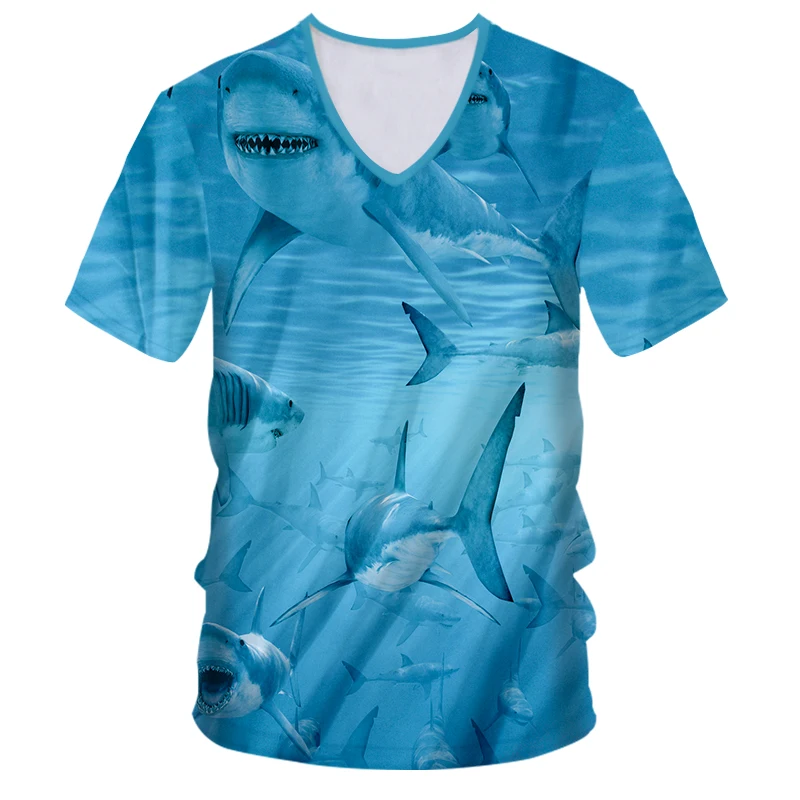 OGKB футболка для взрослых хит продаж тонкая 3D с глубоким треугольным вырезом и