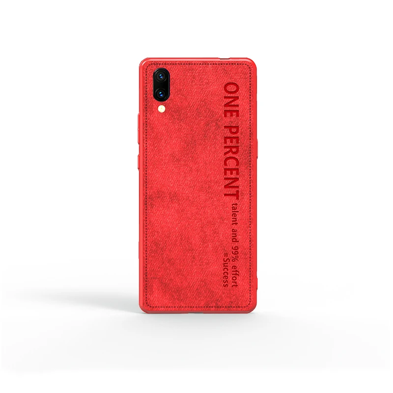 ADKO Ultra Thin Cloth Texture Case For Vivo Nex Silicone TPU Edge Slim Fabric Protective Cover S |
