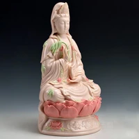 dai yutang guanyin bodhisattva statues dedicated to dehua ceramics ornaments and craftsseated bodhisattva