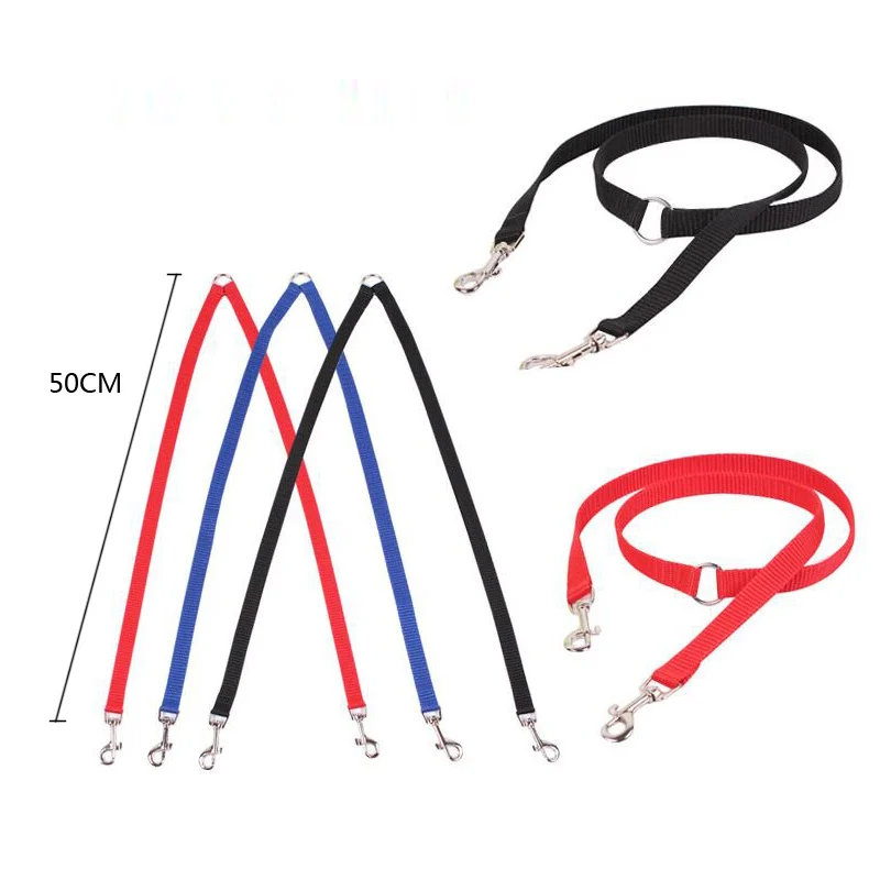 Двойной многократный сдвоенный соединитель 2-полосный нейлоновый поводок для