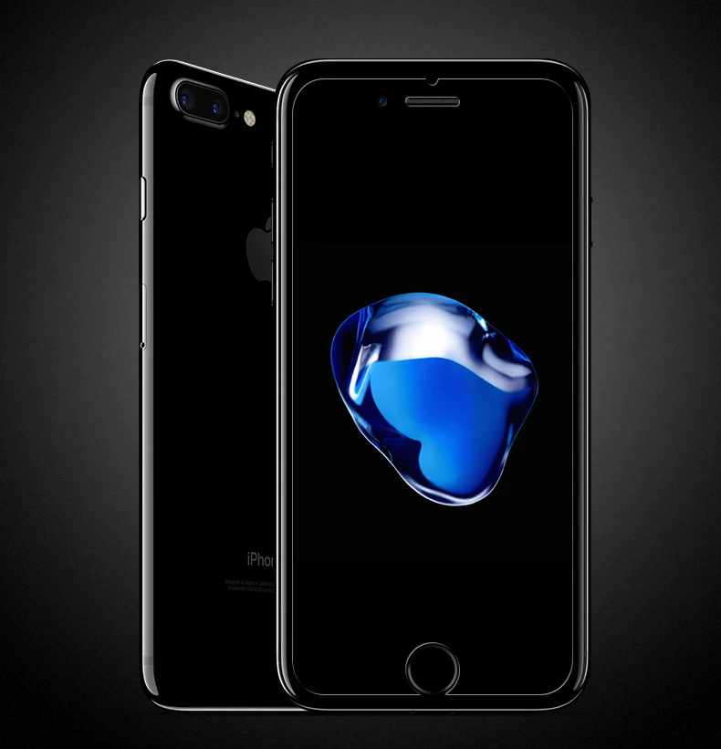 Закаленное стекло 9H для защиты экрана iPhone 7 7S 7Plus 4 4S 5 5S 5C SE 6 6S Plus 8 X 10 Защитная