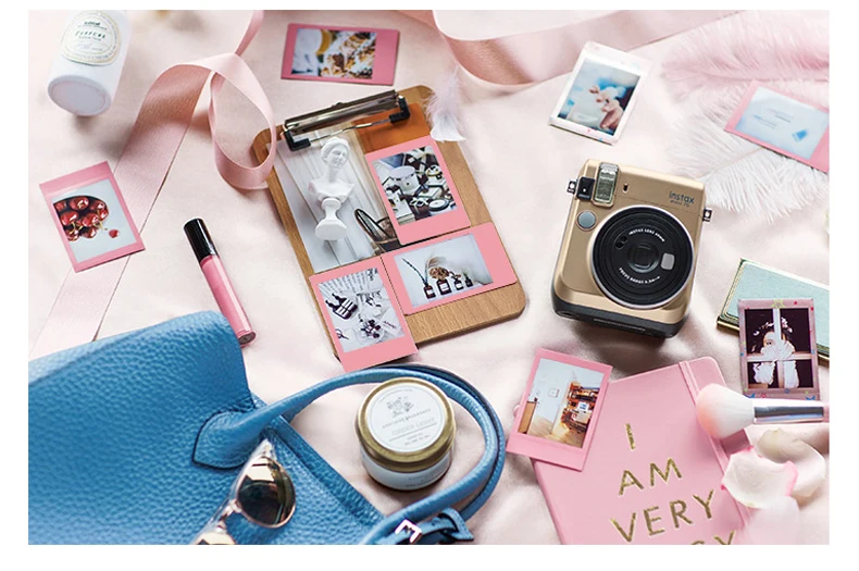 Оригинальная розовая пленка Fujifilm Fuji Instax Mini лист для Polariod mini7 7s 8 10 20 25 50s 50i SP1 dw