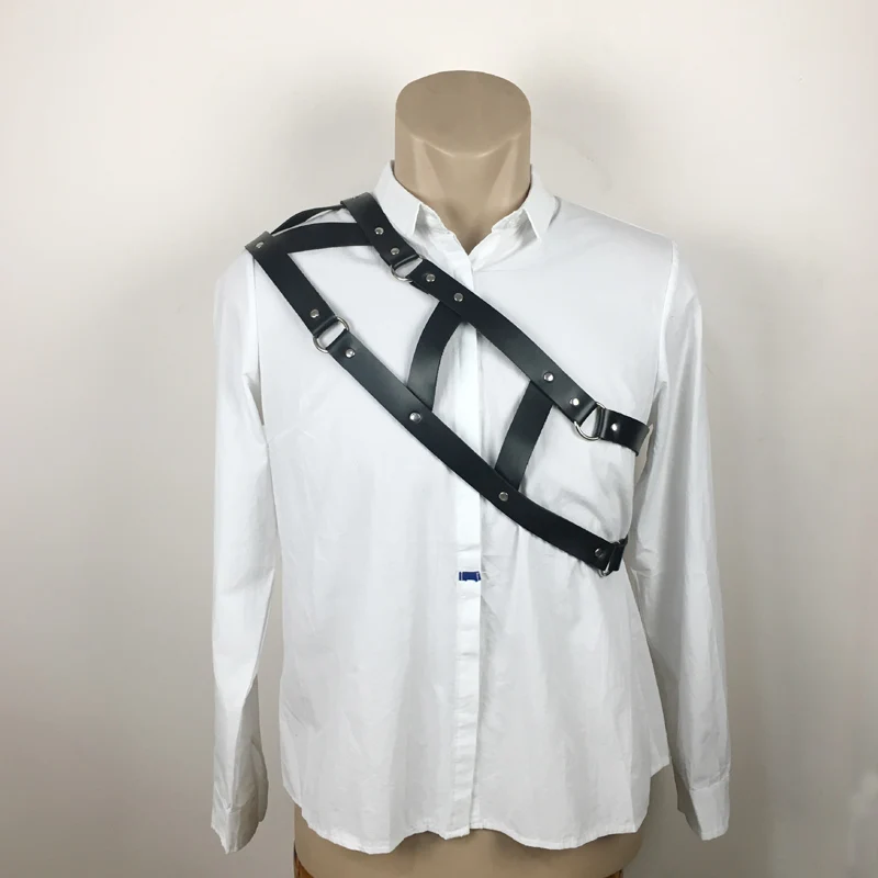 Новинка сексуальное мужское черное нижнее белье из искусственной кожи в стиле