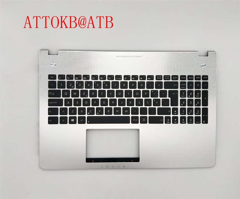 PO португальская клавиатура с подсветкой для ASUS N56 N56VB N56VJ N56VM N56VZ N56D N56XI верхняя