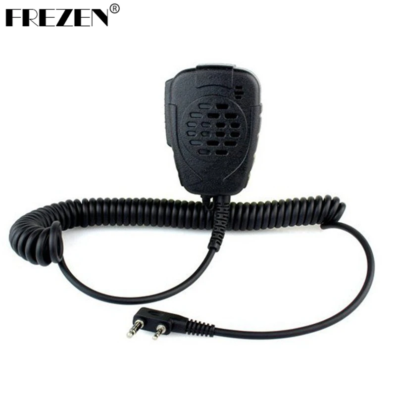 Mini Speaker Mic Waterproof Handheld Microphone for Kenwood TK3107 3207 BAOFENG UV-5R Walkie Talkie