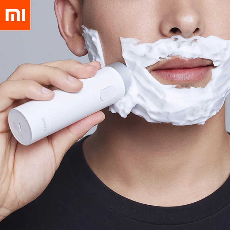 Новая бритва Xiaomi Smate турбинная электрический мужской перезаряжаемый нож для