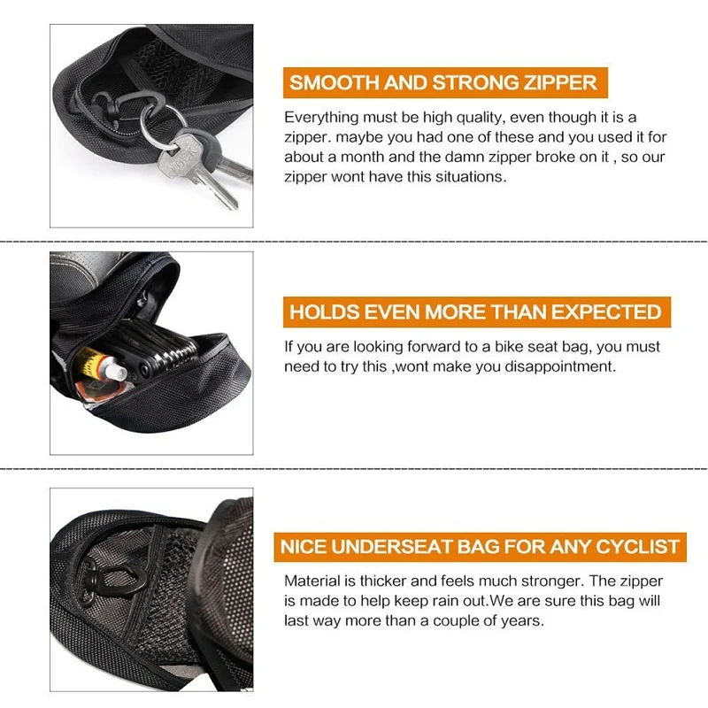 Сумка для горного велосипеда маленький хвост пакет езда оборудование заднего хранения велосипед подседельная сумка велосипедный водонепроницаемый#264182