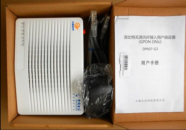 

Новый оригинальный DP607-G3 GPON fiber