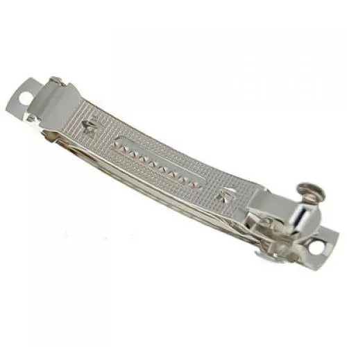 Новые 50 шт 80 мм Металлические французские зажимы для волос банты заколки