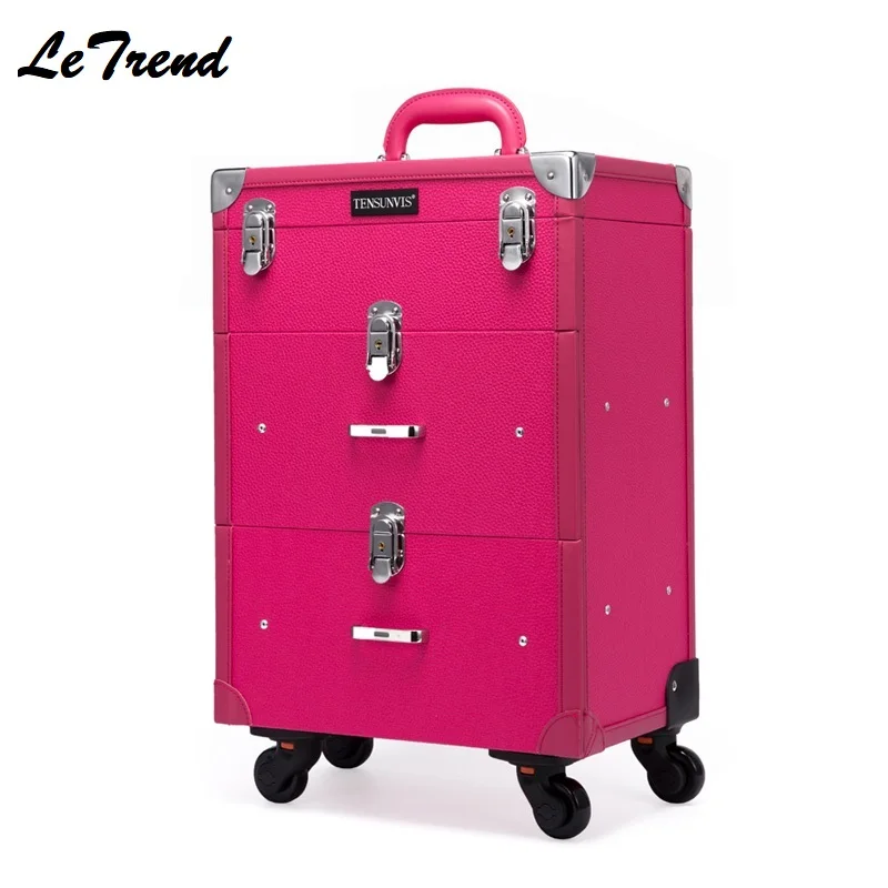 Профессиональный Спиннер для чемоданов Mackup Многофункциональный косметический