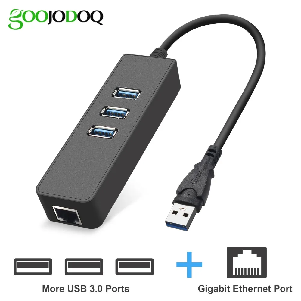 USB 3 0 концентратор Ethernet RJ45 Lan сетевая карта 1000 Мбит/с гигабитный адаптер usb хаб для