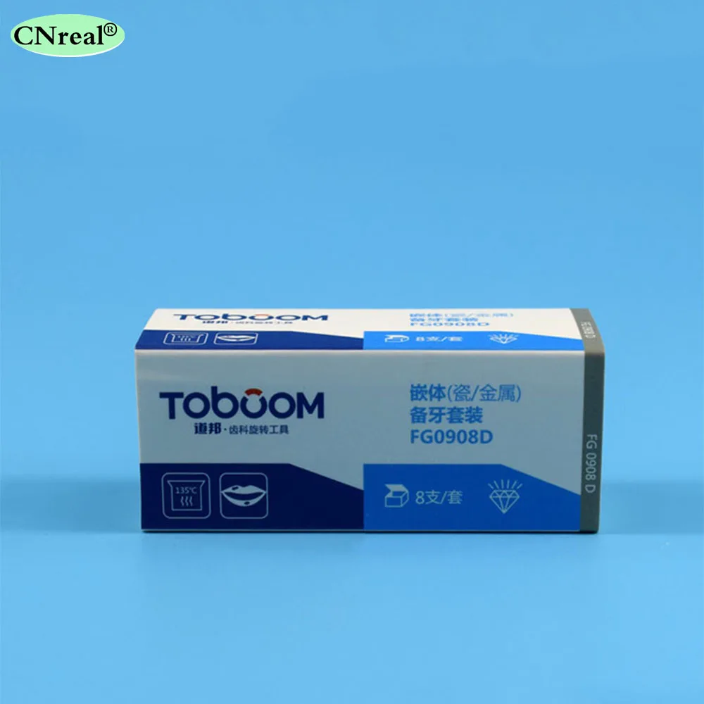 1 Набор (8 шт.) высокоскоростные Алмазные Боры FG0908D-Стоматологический для виниров