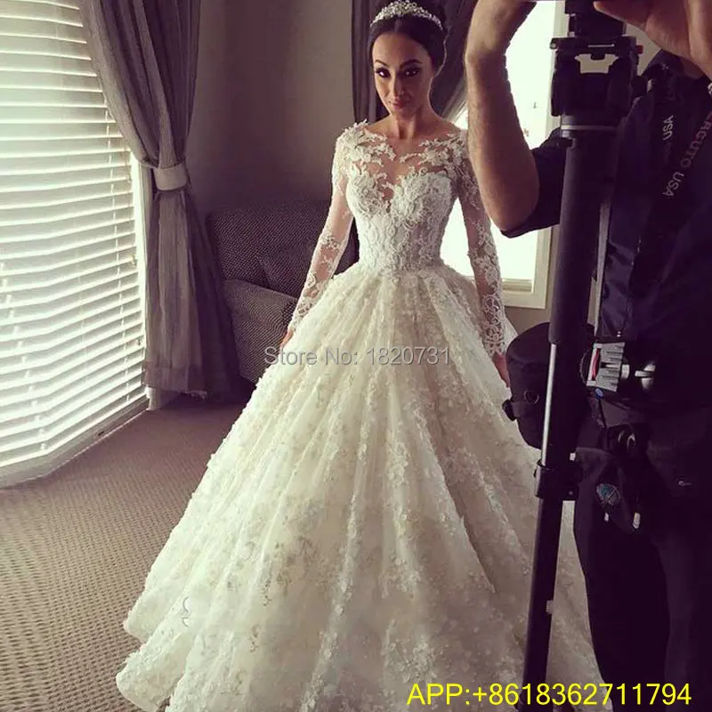 

2020 New Hot Selling Custom Made Wedding Dresses Vestido de Noiva Casamento Robe De Mariage Ruffle Tulle Applique Beading
