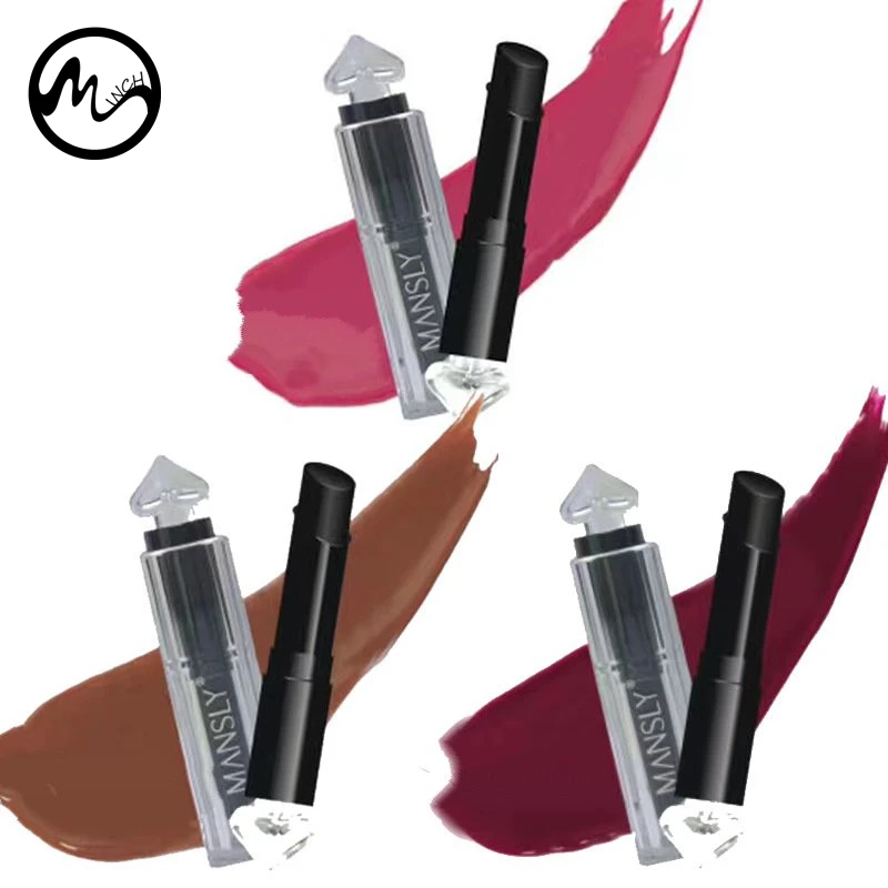 Черная губная помада MINCH температурная с изменением цвета водостойкая стойкий