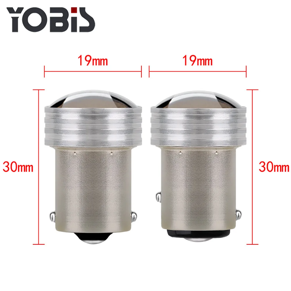 100PC Car Light Signal Lamp 1156 1157 BA15s PY21W P21W P21W5W Led Turn Brake Tail 33SMD 5730 LED Auto Rear Reverse Bu | Автомобили и