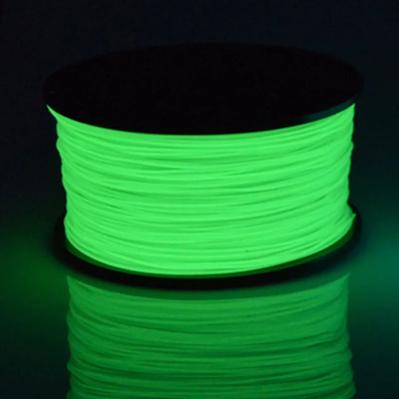 Нить для 3d принтера PLA 1 75 мм светящаяся нить кг материалы печати|luminous filament|filament