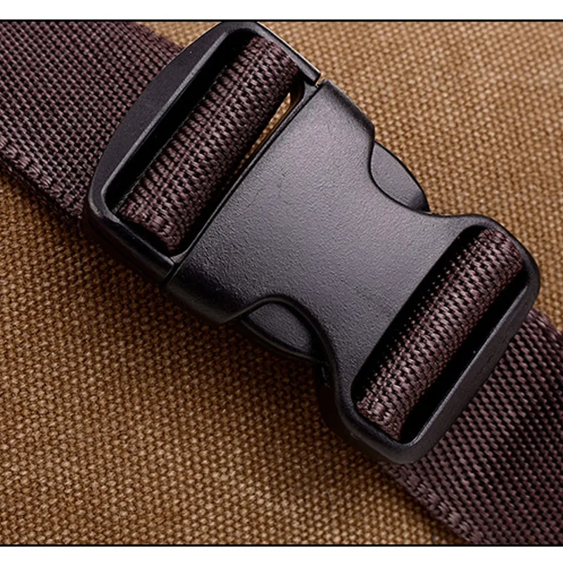 Новый Для мужчин холст талии Fanny Pack Пояс Хип бум Военные путешествия мотоцикл