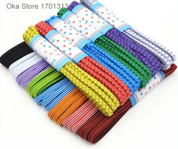 Двухслойная эластичная лента для шитья 7 мм * 3 6 м многоцветная прочный эластичный