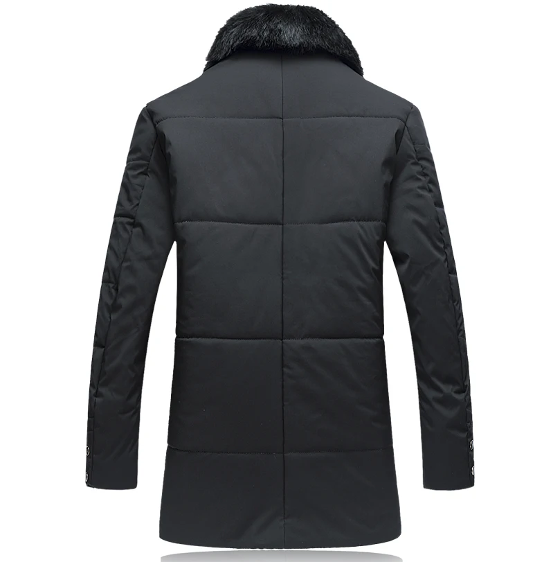 LONMMY 4XL Повседневная парка мужские пальто Вельветовая утолщенная тонкая модная куртка с меховым воротником мужские зимние куртки Мужская ветровка Новинка