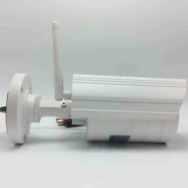 Hd 1.0MP 720 P 2 шт. беспроводной wi-fi открытый водонепроницаемый IP камера системы 4CH