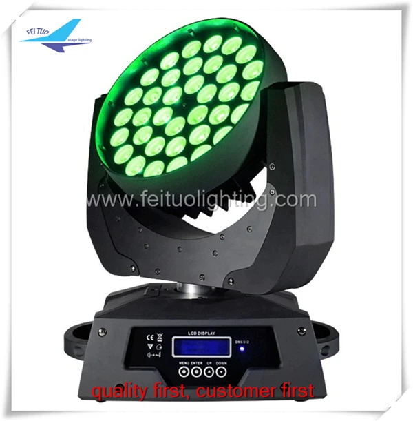 2 шт., чехол, led, zoom wash, 36x10 Вт, led zoom, движущаяся головка, светильник для сцены, светильник ing, Свадебный, с f светильник чехол