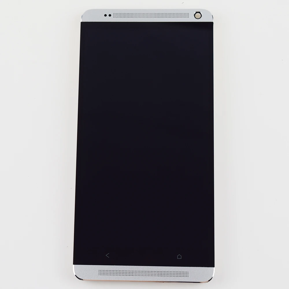 Для htc One Max ЖК-дисплей кодирующий преобразователь сенсорного экрана в сборе рамка для htc One Max 8060 замена экрана дисплея