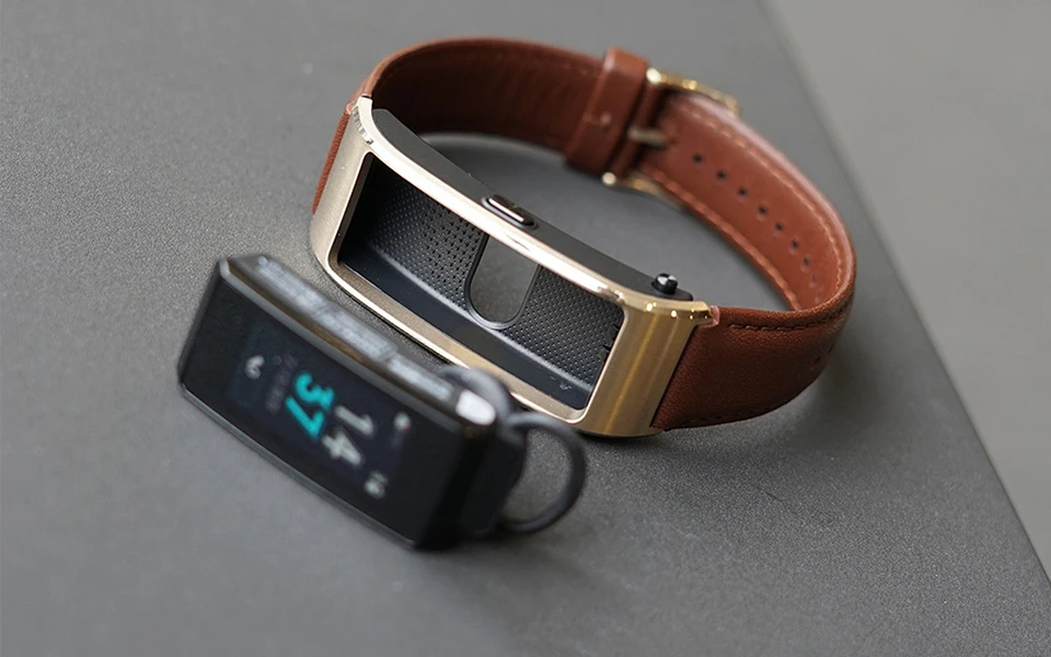 huawei TalkBand B5 Talk Band B5 Bluetooth напульсники сенсорный AMOLED экран вызова наушники ремешок Здоровья Водонепроницаемый сна