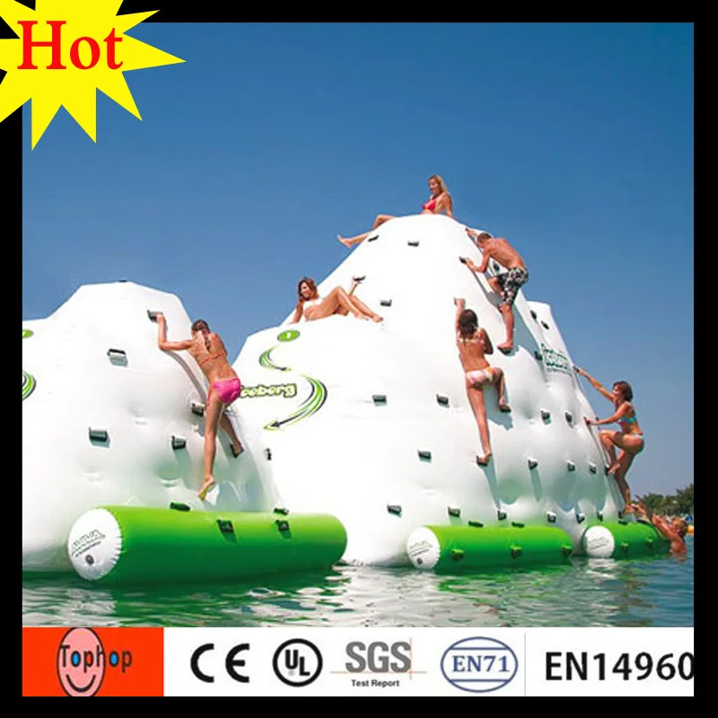Надувной плавающий айсберг цена для детей и взрослых альпинистские игры в горы