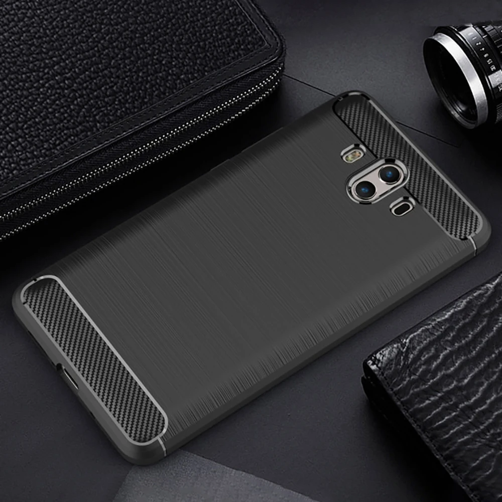 L-FADNUT чехол из углеродного волокна для HUAWEI Honor 10 Lite Y9 2019 защитный Mate 20 Pro