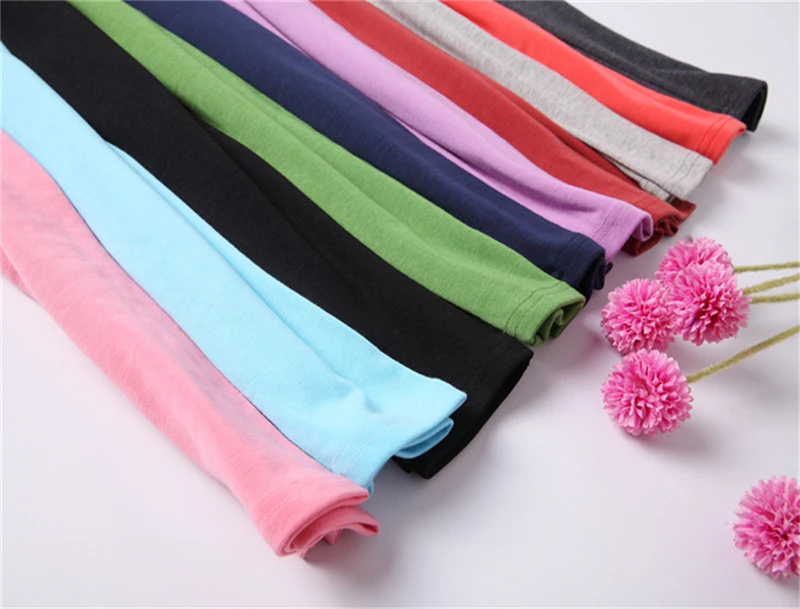 2017 Лидер продаж для маленьких девочек эластичные леггинсы штаны ребенок конфеты