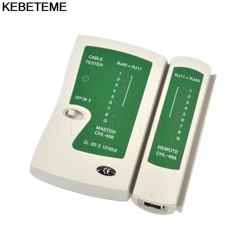 Кабельный тестер сетевой трекер для телефонных проводов трассировщик Ethernet LAN RJ45