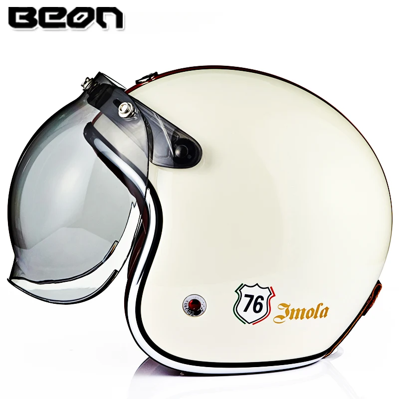 BEON винтажный внедорожный мужской мотоциклетный шлем для мотокросса Feminino с