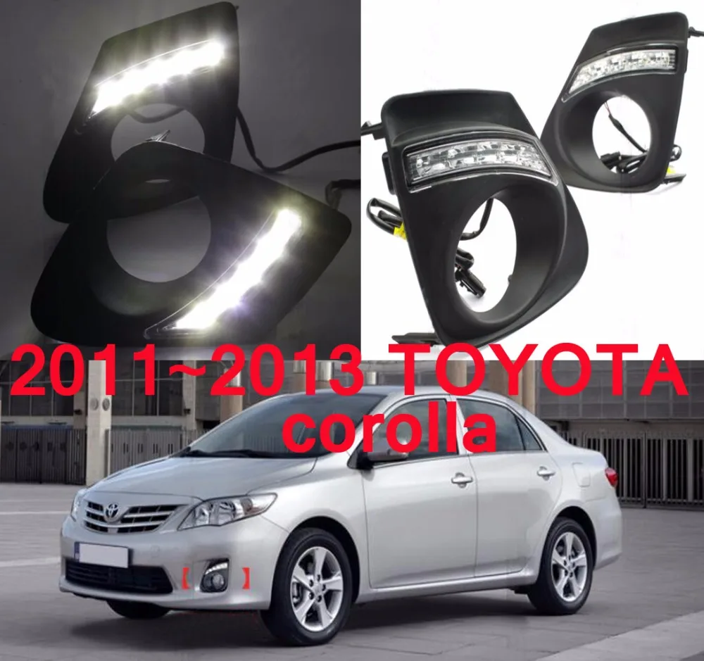 Светодиодный, 2011~ 2013 Corolla Дневной светильник, Corolla противотуманный светильник, Corolla головной светильник; vios, corolla, camry, Hiace, tundra, sienna, yaris