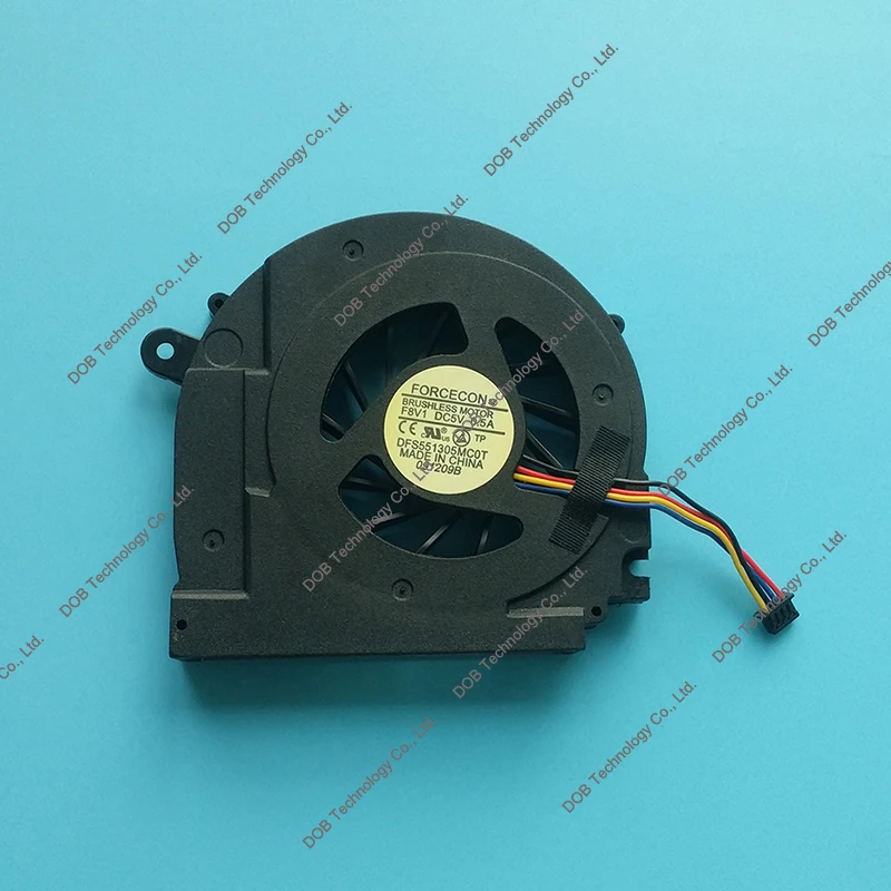 Вентилятор для Dell Studio Series 1557 1555 1558 W956J охлаждающий вентилятор ноутбука CPU
