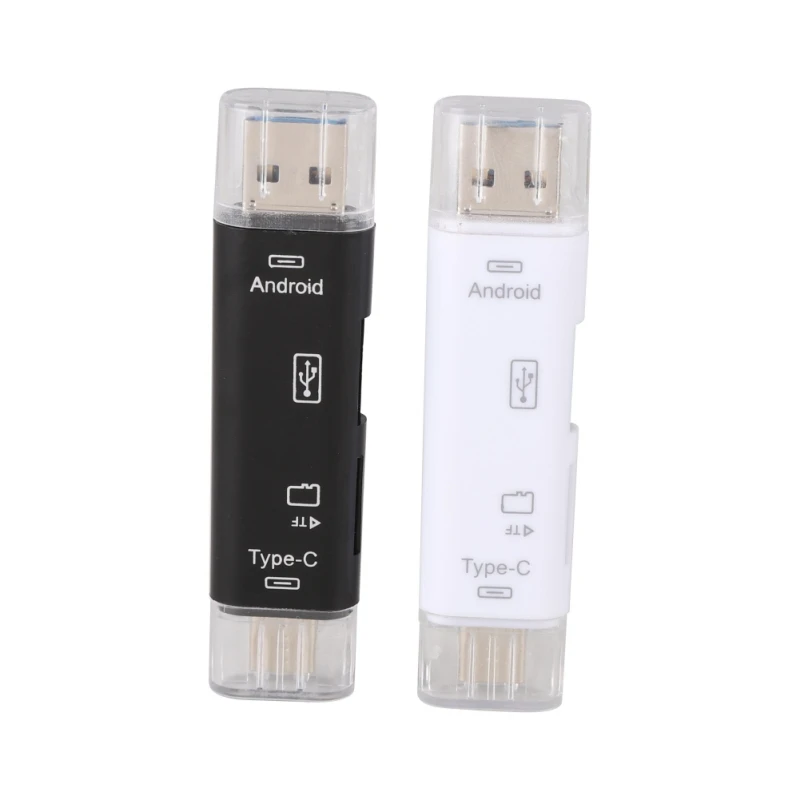 5 В 1 Кардридер USB 2 0 Type C Телефон OTG ноутбук аксессуары для Micro TF карты памяти