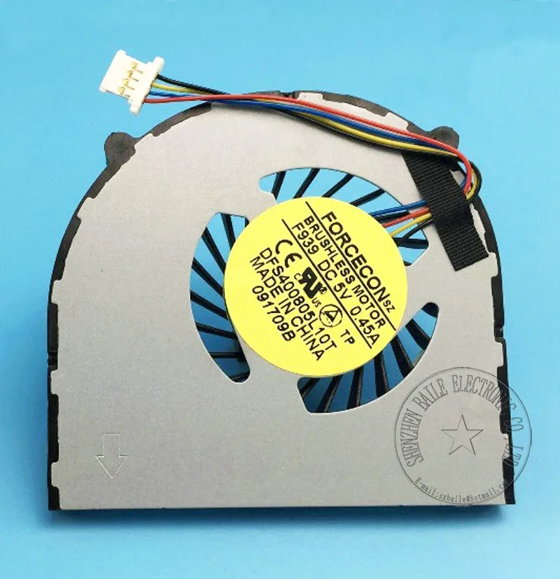 Вентилятор для ноутбука Acer 4810 4810T 5810 5810T 5810TZ cpu fan MG55100V1Q051S99 DV5C 0 9 W новый вентилятор